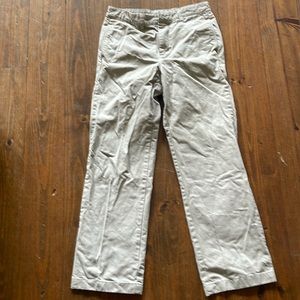 Vineyard Vines Boys Beige Khaki Flat Front Straight Chino Pants